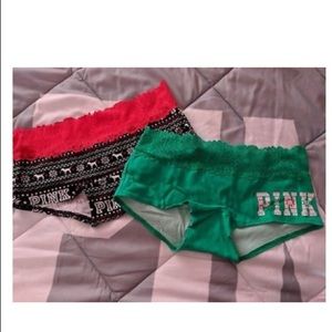 2 pairs of holiday brand new undies